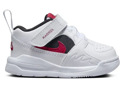 Pre-owned Jordan Stadium 90 Sneakers In White/black/gym Red