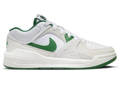 Pre-owned Jordan Stadium 90 Stadium Green Sneakers In White/sail/black