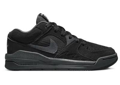 Pre-owned Jordan Stadium 90 White Sneakers In Black/anthracite