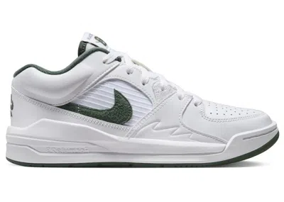 Pre-owned Jordan Stadium 90 (women's) Sneakers In White/sky Blue J Light Olive/galactic Jade