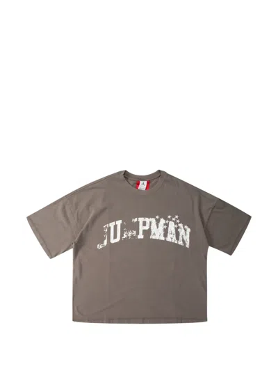 Jordan Star-print T-shirt In Gray