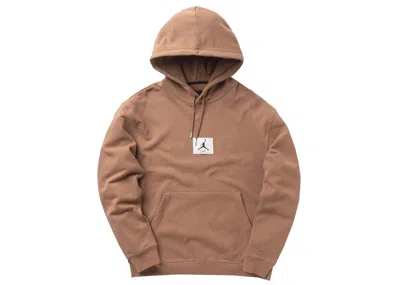 Pre-owned Jordan Statement Fleece Hoodie In Archaeo Brown