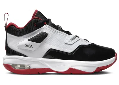 Pre-owned Jordan Stay Loyal 3 Sneakers In White/gym Red/black