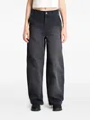Jordan Stretch-cotton Jeans In Animal Print