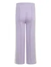 Jordan Stripe-detail Trousers In Purple