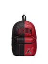 Jordan Striped-design Logo-detail Backpack In Multi