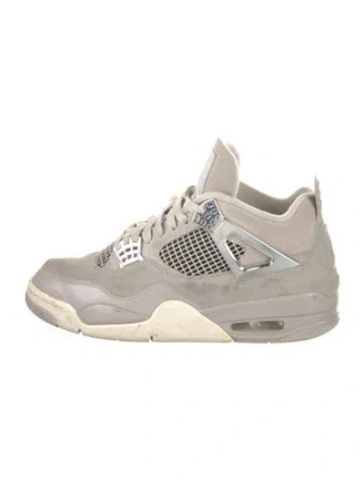 Pre-owned Jordan Suede Athletic Sneakers In Multi