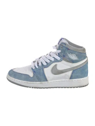 Pre-owned Jordan Suede Colorblock Pattern Athletic Sneakers In Multi