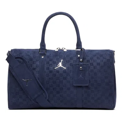 JORDAN Jordan Suede Monogram Duffel 25L 'Midnight Navy'