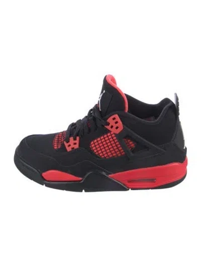 Pre-owned Jordan Suede Printed Athletic Sneakers In Multi