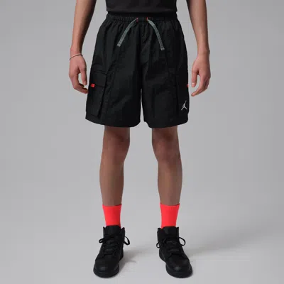 Jordan Super Splash Big Kids' Tech Shorts In Black