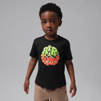 Jordan Babies' Super Splash Toddler Bubble T-shirt In Black