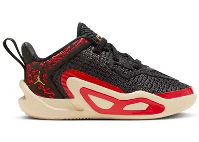 Pre-owned Jordan Tatum 1 Zoo Sneakers In Black/metallic Gold/university Red In Multi