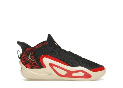 Pre-owned Jordan Tatum 1 Zoo Sneakers In Black/metallic Gold/university Red In Multi