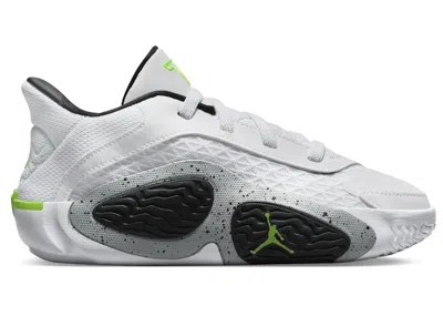 Pre-owned Jordan Tatum 2 Electric Green Sneakers In White/black/wolf Grey