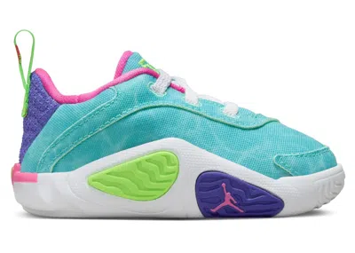 Pre-owned Jordan Tatum 2 Green Strike Sneakers In Hyper Jade/white/hyper Pink In Multi