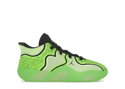 Pre-owned Jordan Tatum 3 6th Man Sneakers In Ghost Green/electric Green/black In Multi