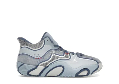 Pre-owned Jordan Tatum 3 Blue Denim Sneakers In Light Armory Blue/ocean Fog/ashen Slate In Multi