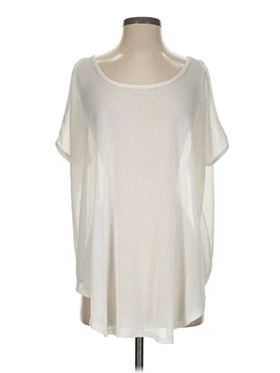 Pre-owned Jordan Taylor 3/4 Sleeve Top Ivory Boatneck Tops