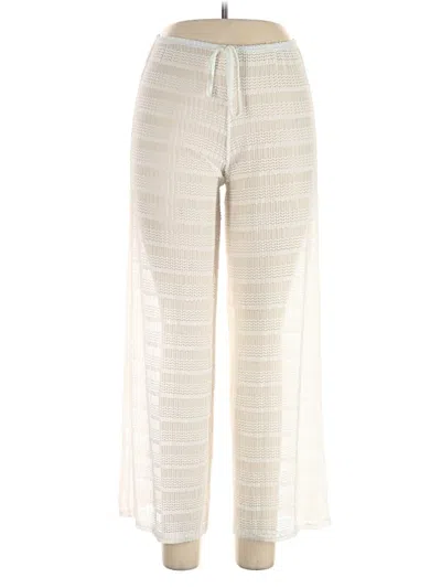 Pre-owned Jordan Taylor Casual Pants In Ivory