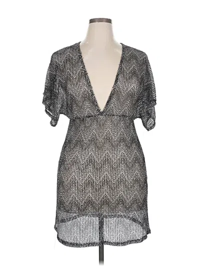 Pre-owned Jordan Taylor Cocktail Dress In Gray