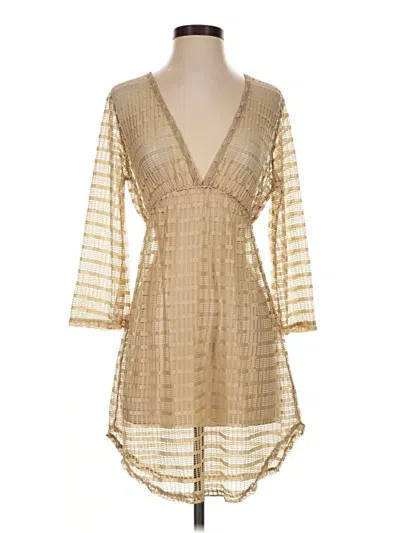Pre-owned Jordan Taylor Cocktail Dress In Ivory