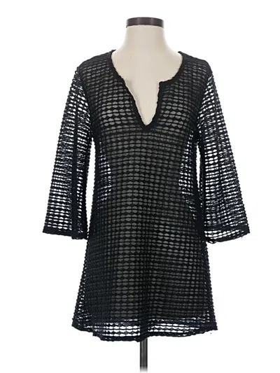 Pre-owned Jordan Taylor Kimono In Black