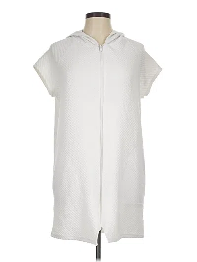 Pre-owned Jordan Taylor Poncho In White