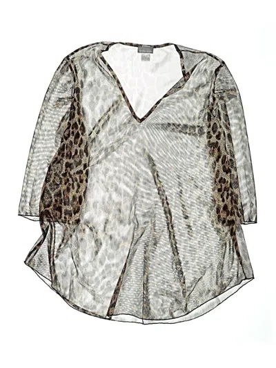 Pre-owned Jordan Taylor Swimsuit Cover Up In Brown