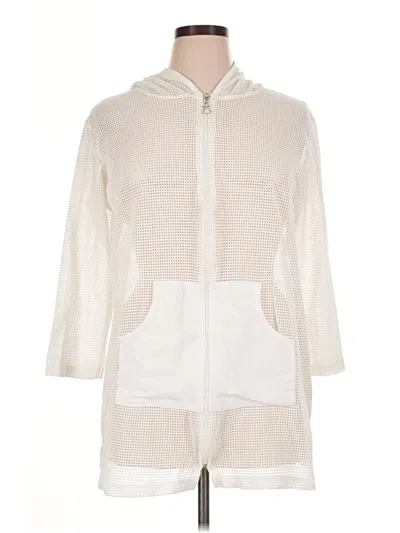 Pre-owned Jordan Taylor Swimsuit Cover Up In Ivory
