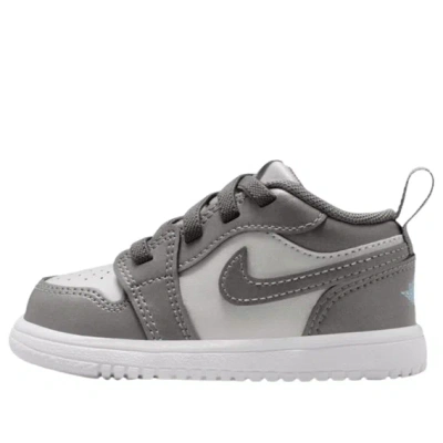 Jordan (td) Air  1 Low Alt Se 'flat Pewter Photon Dust White' In Gray