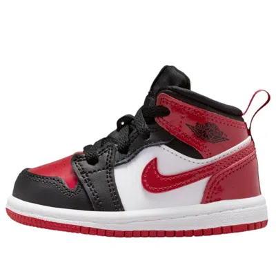 Jordan (td) Air  1 Mid Se 'patent Bred Toe' In Multi