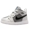 Jordan (td) Air  1 Mid Se' Photon Dust Flat Pewter' In Gray