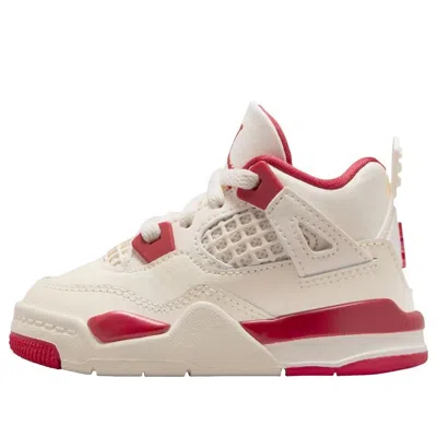 Jordan (td) Air  4 'pale Ivory Tough Red' In Multi