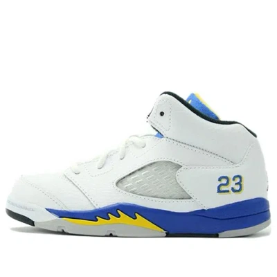 Jordan (td) Air  5 Retro 'laney' 2013 In White