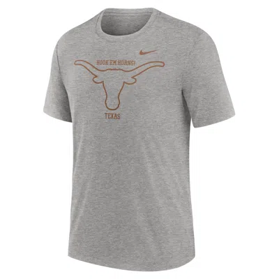 Jordan Texas Longhorns Local Campus Time Honored Tradition  Men's College T-shirt In Grey