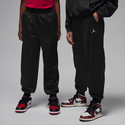 Jordan Therma-fit Big Kids' Ease Fleece Sweatpants In Black