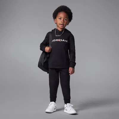 Jordan Babies' Toddler 2-piece Baseline Pullover Hoodie Set In Black