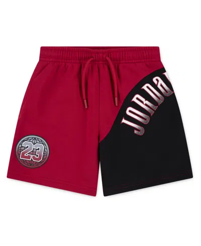 Jordan Kids' Toddler And Little Boys Gametime Fleece Shorts In Red