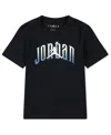 Jordan Toddler And Little Boys Global Arch T-shirt In Black