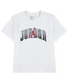 Jordan Toddler And Little Boys Global Arch T-shirt In White
