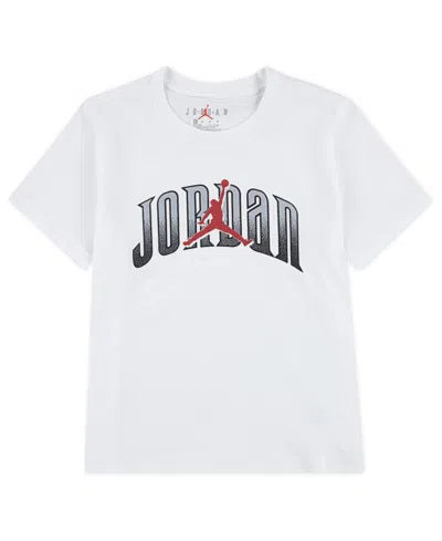 Jordan Kids' Toddler And Little Boys Global Arch T-shirt In White