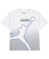 Jordan Big Boys Jumpman Global Graphic T-shirt In White
