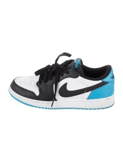 Pre-owned Jordan Babies' Toddler Boy's Patterned Low-top Sneakers In Blue