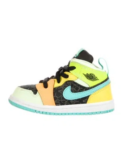 Pre-owned Jordan Babies' Toddler Boys' 1 Mid Se High Top Sneakers In Multi