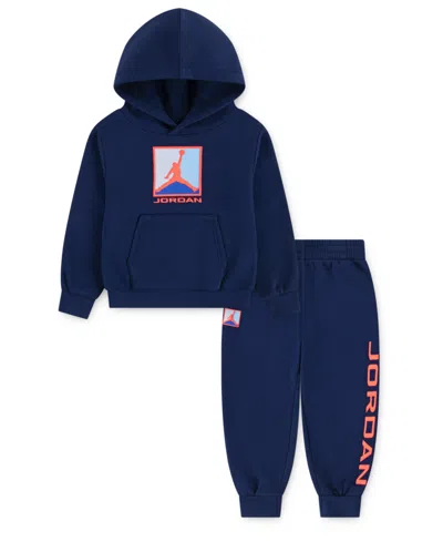 JORDAN TODDLER BOYS 2-PIECE ESSENTIALS FLEECE BASELINE HOODIE AND PANTS SET