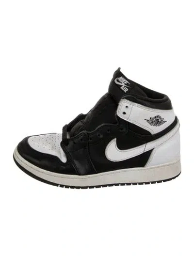 Pre-owned Jordan Babies' Toddler Boys'  1 Retro High Og In Black/white