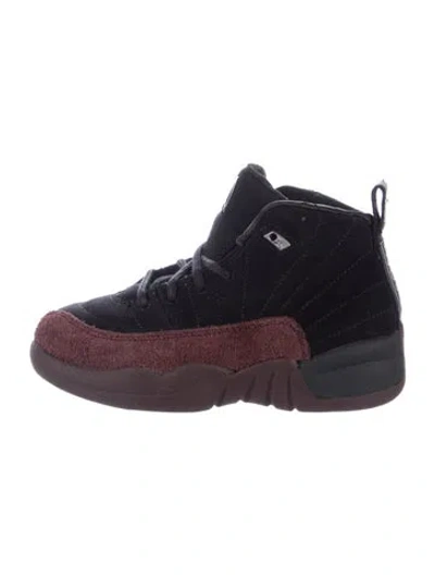 Pre-owned Jordan Babies' Toddler Boys  12 Retro Sp A Ma Maniére Black (ps)