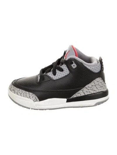 Pre-owned Jordan Babies' Toddler Boys'  3 Retro In Black