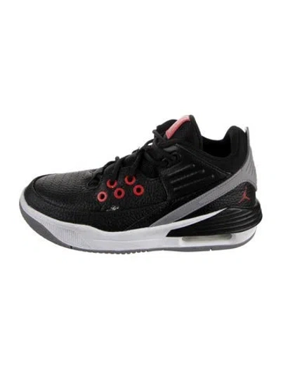 Pre-owned Jordan Babies' Toddler Boys' Max Aura 5 Leather Sneakers In Black